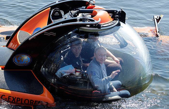 Путин поделился впечатлениями от погружения на дно Финского залива