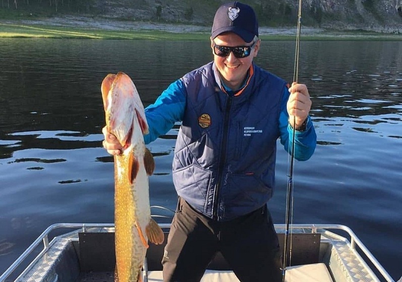 Фотофакт: Премьерская щука Владимира Солодова