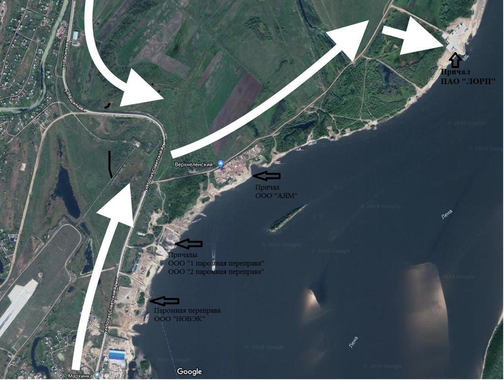 Со стороны города Якутска