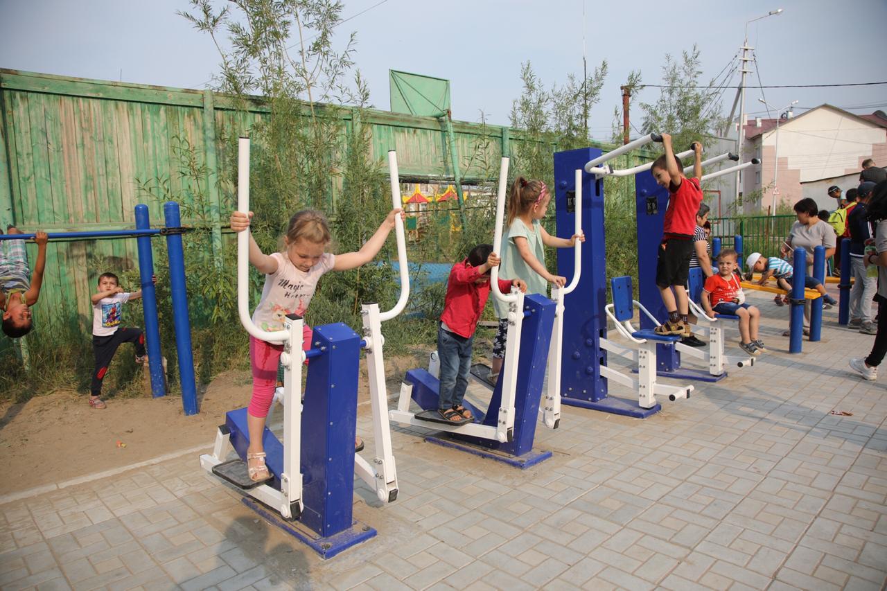 В Якутске открылись 2 новых сквера