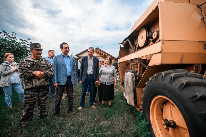 Айсен Николаев: «Сельское хозяйство Олекминского района должно стать передовым»