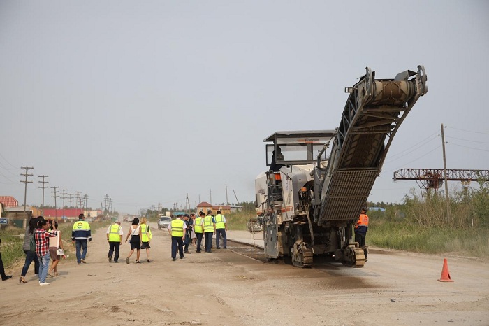 ремонт дороги