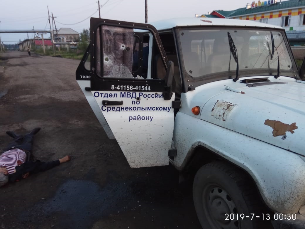 В Якутии мужчина застрелил сотрудника Росгвардии и ранил полицейского