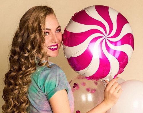 Фотосессия Мисс Якутия-2018 Влады Потаповой в стиле candy