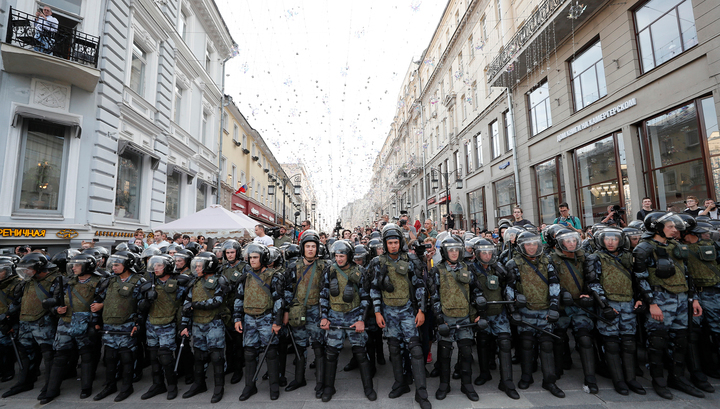 Генпрокуратура предписала жестко пресекать организацию незаконных акций