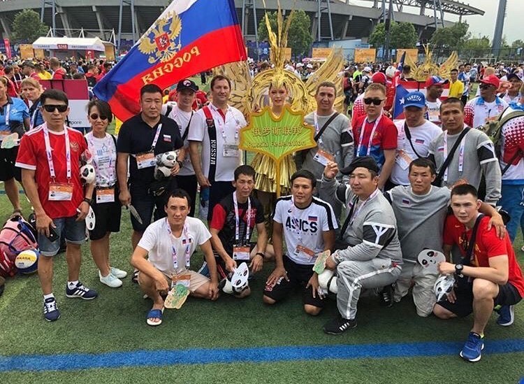 Фотофакт: Якутские полицейские участвуют во Всемирных играх в Китае