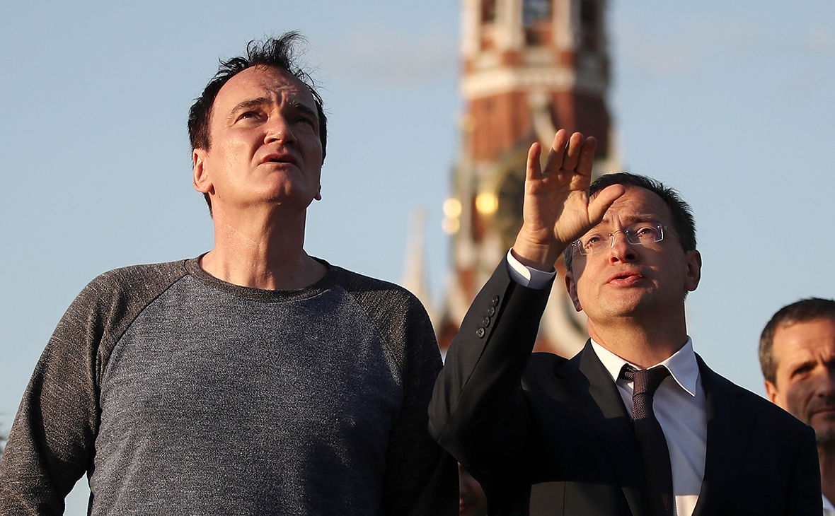 Мединский провел Тарантино экскурсию по Кремлю