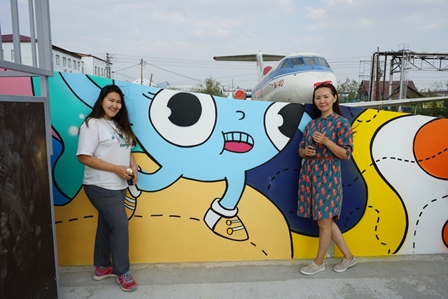 Первый арт-объект фестиваля «LETO YAKUTIA» появился на Воротах Якутска