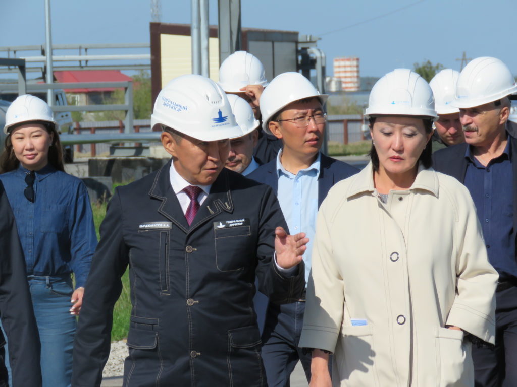 Мэр Якутска познакомилась с «Водоканалом»