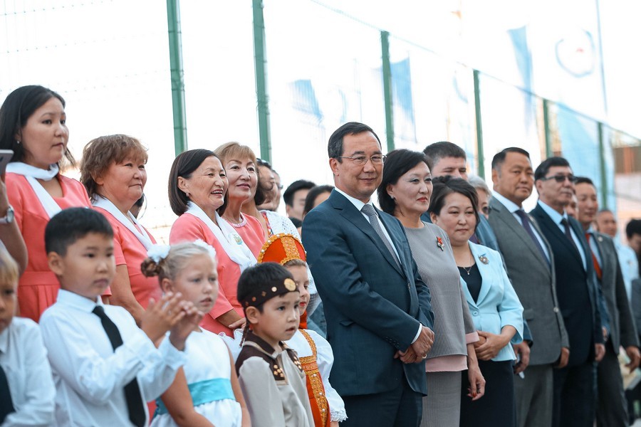 Айсен Николаев открыл в Якутске еще один детсад, построенный по ГЧП