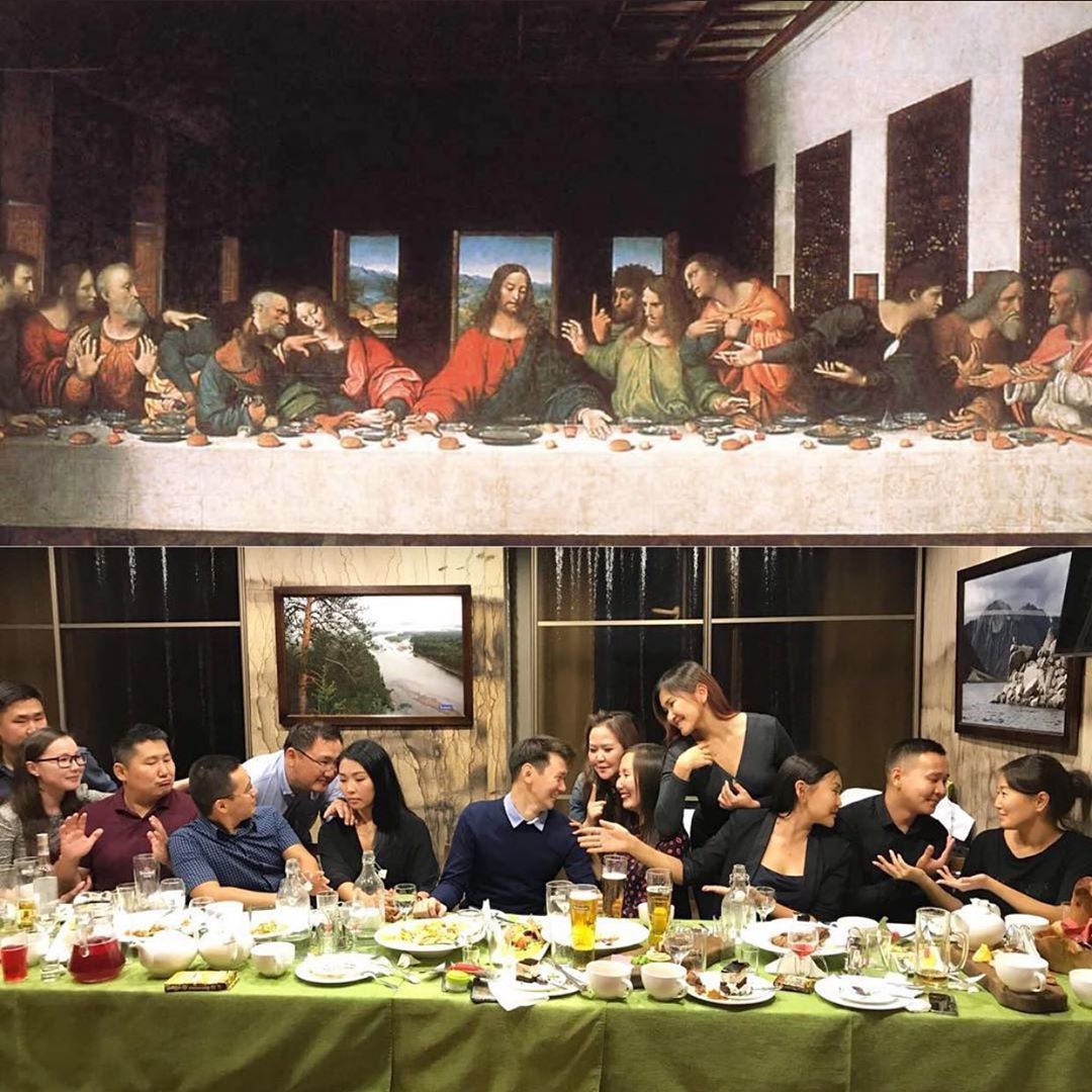 Якутяне "оживили" картину "Тайная вечеря"