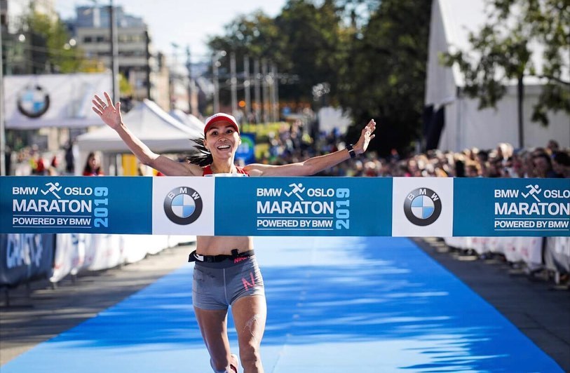 Марфа Троева победила на марафоне в Осло