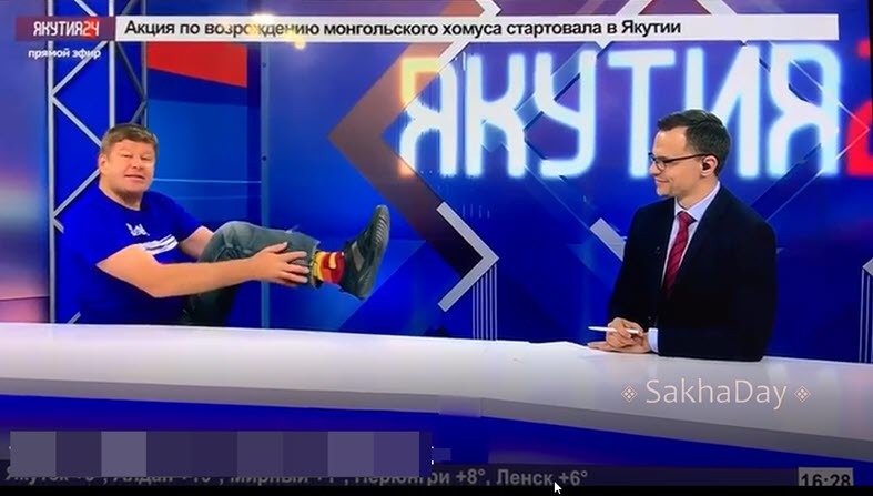 Что это было? Дмитрий Губерниев показал в прямом эфире якутского телевидения свои носки