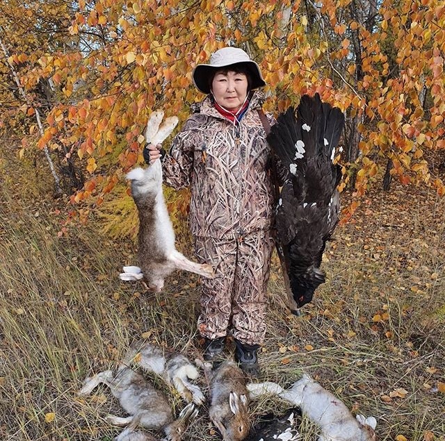 Жительница Намского района Якутии охотится более 50 лет