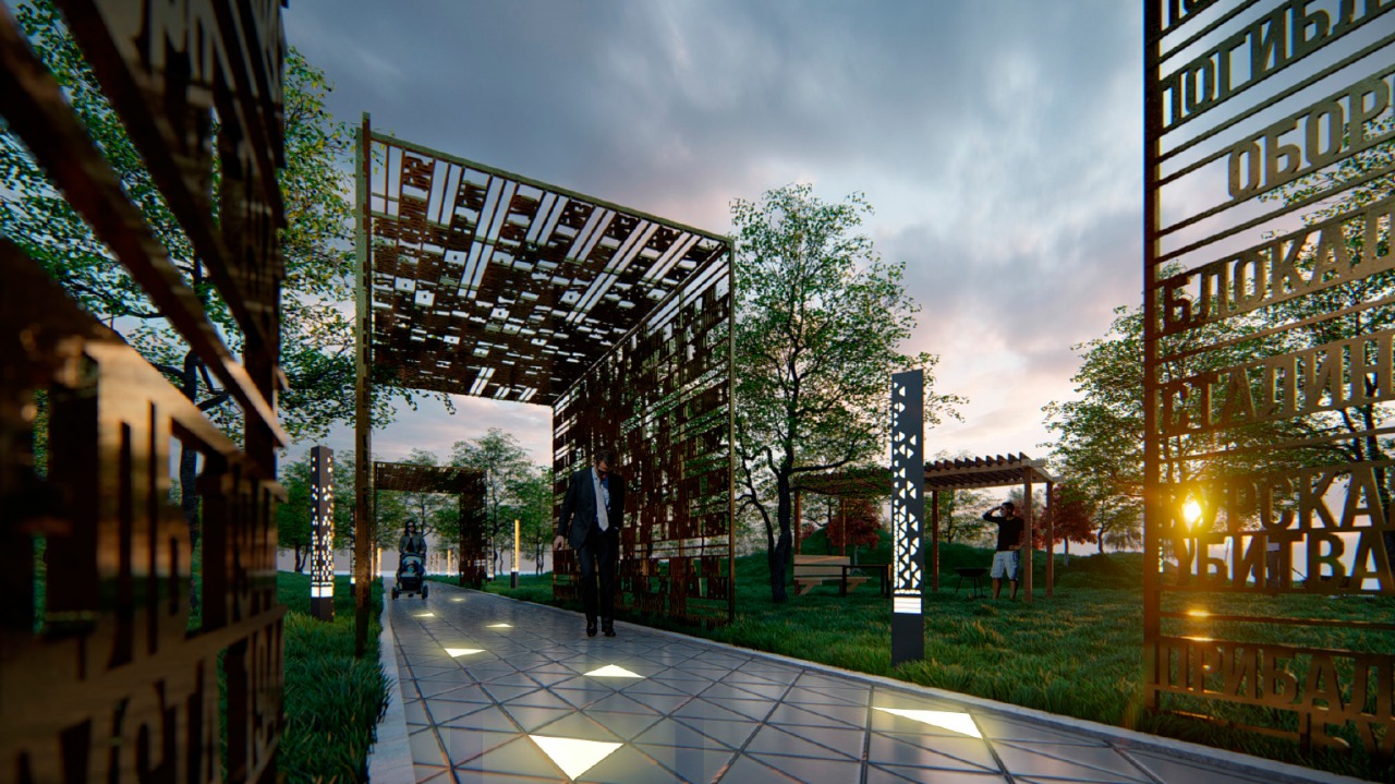 Концепцию Парка Победы представили общественности города Якутска