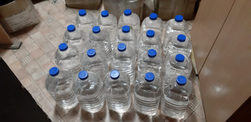 В Жиганском районе изъято 100 литров спиртосодержащей продукции