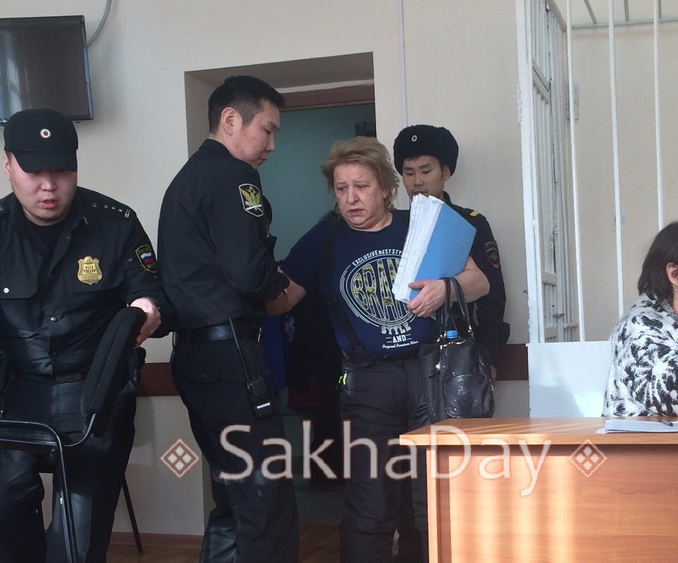 В Якутии осуждённая была госпитализирована из здания суда