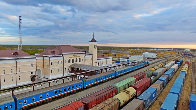 Объем перевозок грузов Акционерной компании «Железные дороги Якутии»   вырос на 33%