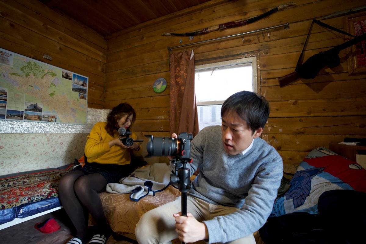 Фотофакт: К Шаману приехали японские журналисты