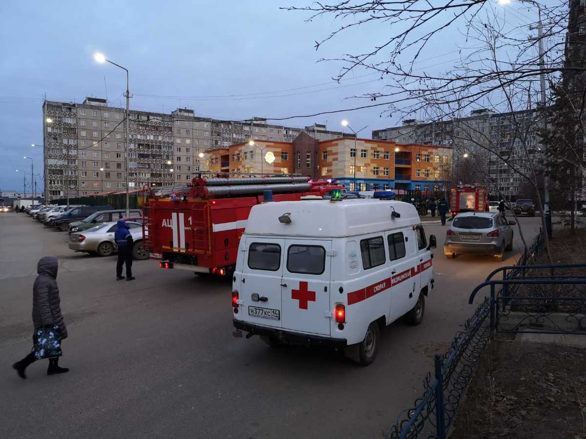 В детском саду Мирного произошло задымление