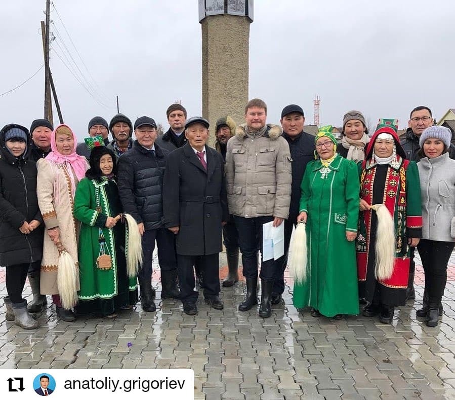 Фотофакт: Гендиректор АЛРОСА Сергей Иванов в Сунтарском улусе