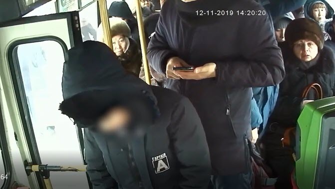 Видеофакт: Полная запись "автобусного" скандала в Якутске