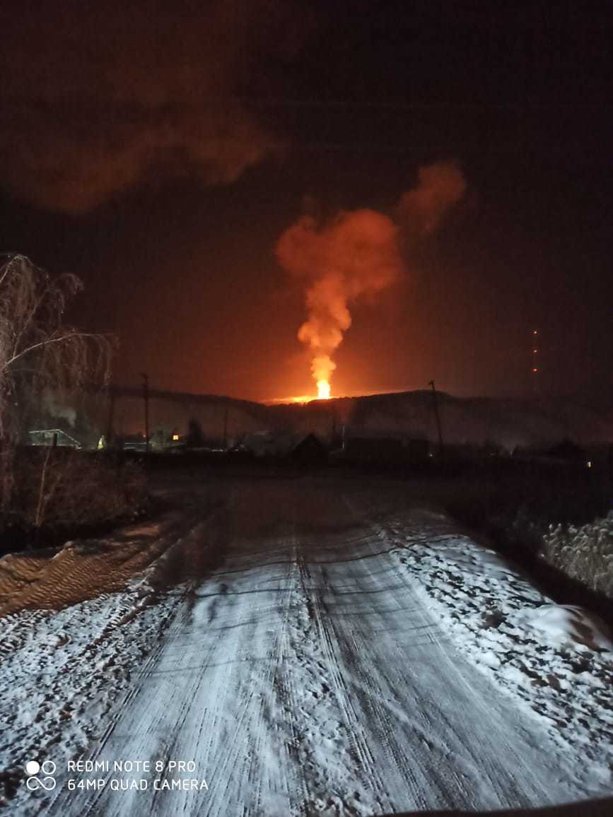Что горит на горе близ Якутска?