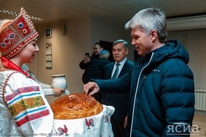 В Якутию прибыл министр спорта России Павел Колобков