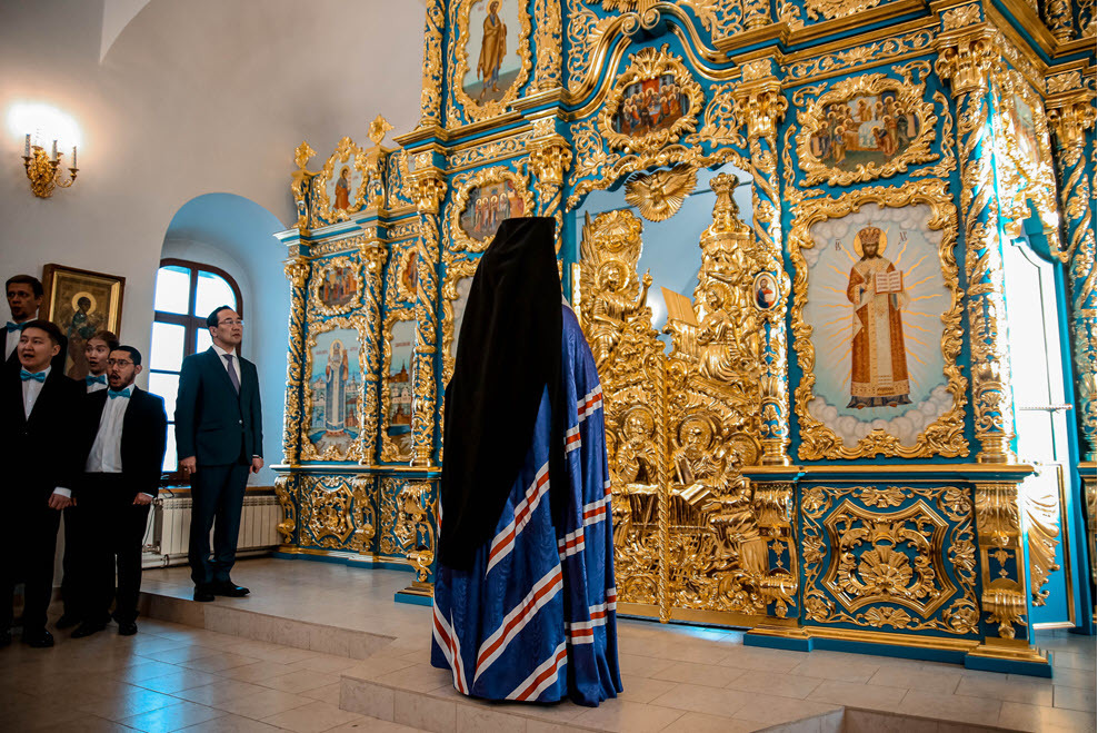 В Якутии воссоздали дореволюционный иконостас