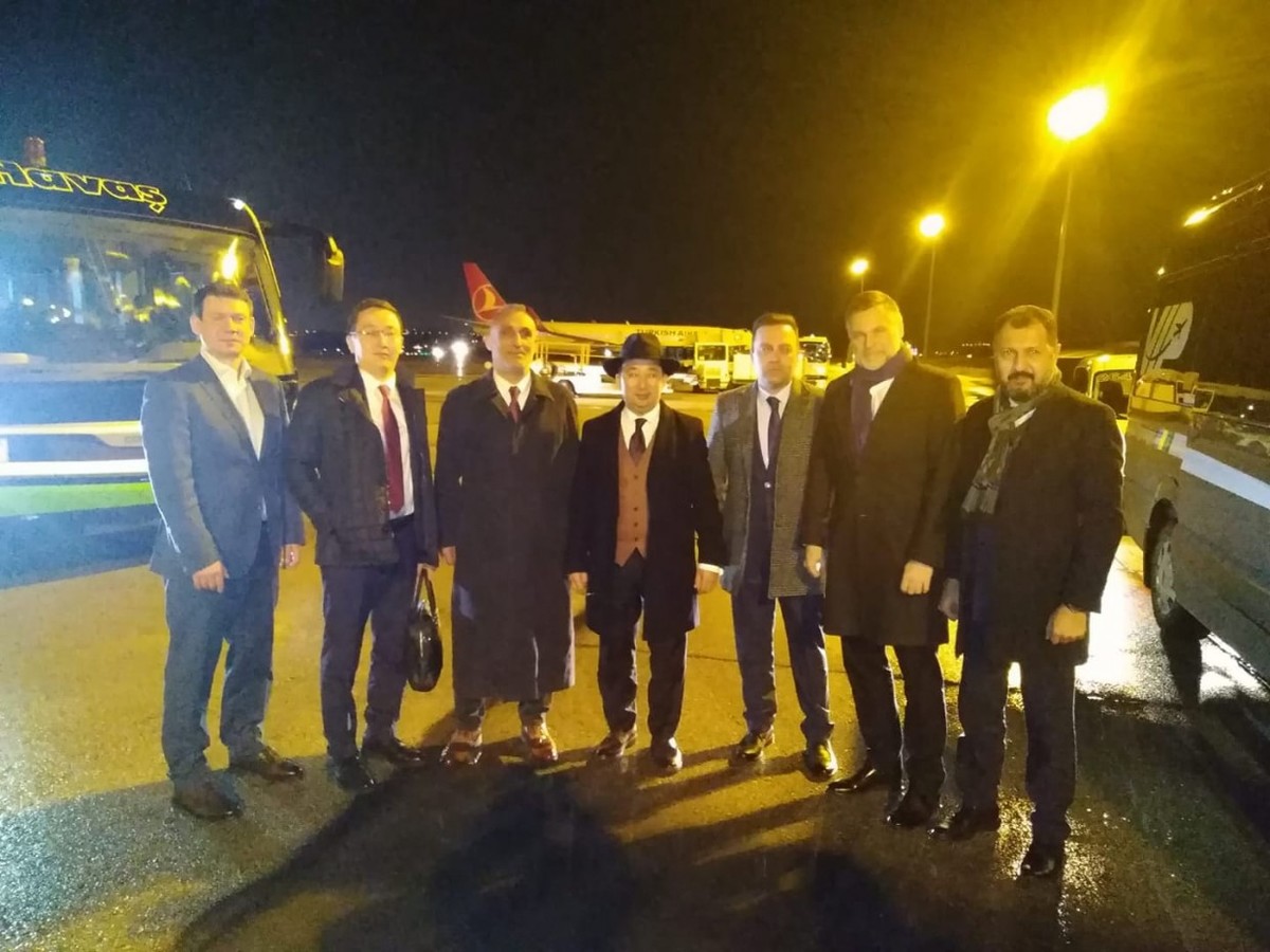 Фотофакт: Делегация Якутии с Айхалом Габышевым на запуске "Турецкого потока"