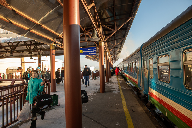 Перевозки пассажиров в вагонах ЖДЯ выросли на 59%