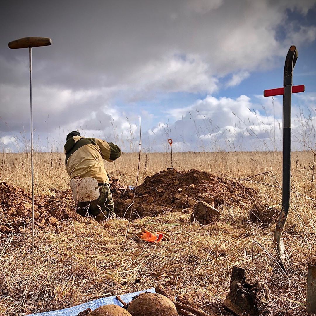 Под Ржевом найдены останки солдата из Якутии