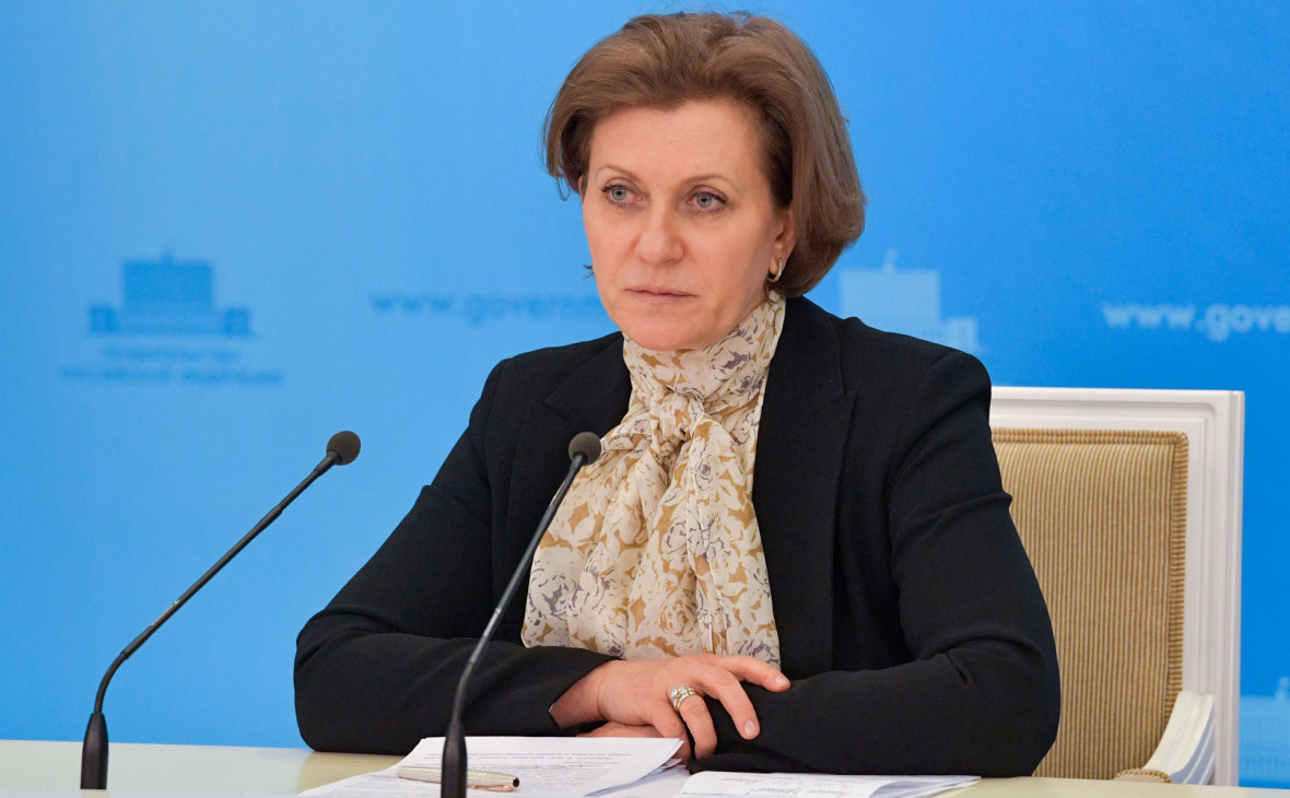 Попова назвала долю бессимптомных носителей коронавируса в России