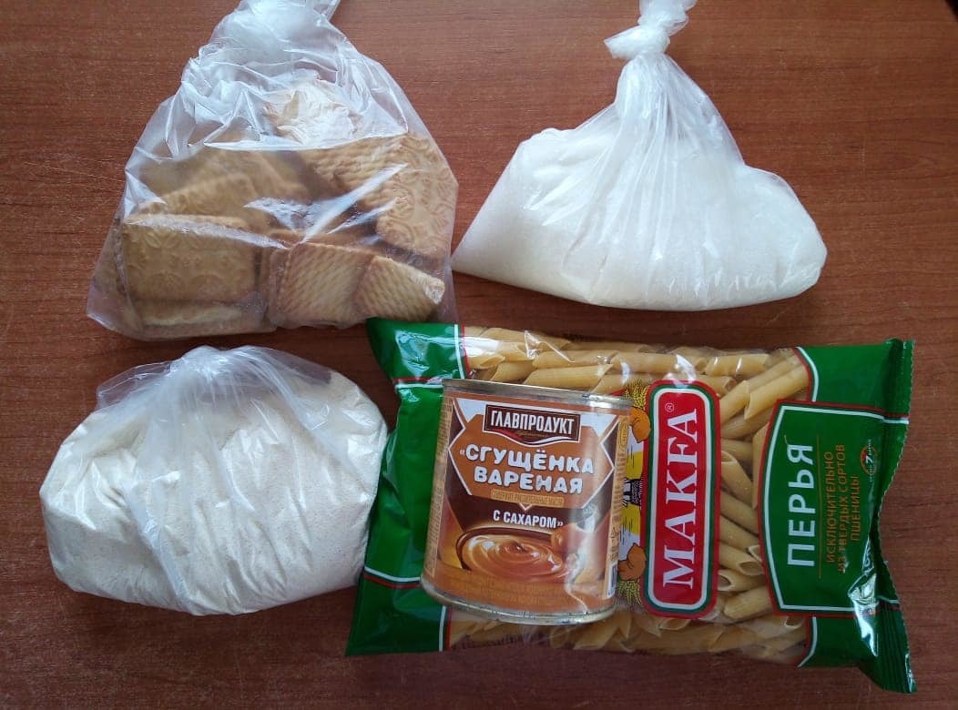 Сухие пайки для школьников в разных районах Якутии