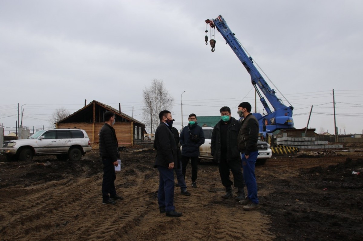 Выезд по строй объектам села Сунтар