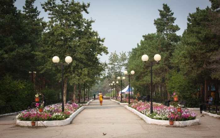 В Якутске парк культуры и отдыха  открыли для прогулок