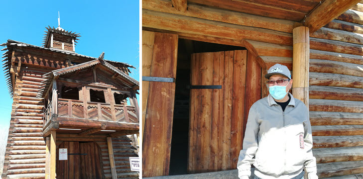 Символ Якутска: взгляд из башни старинного острога