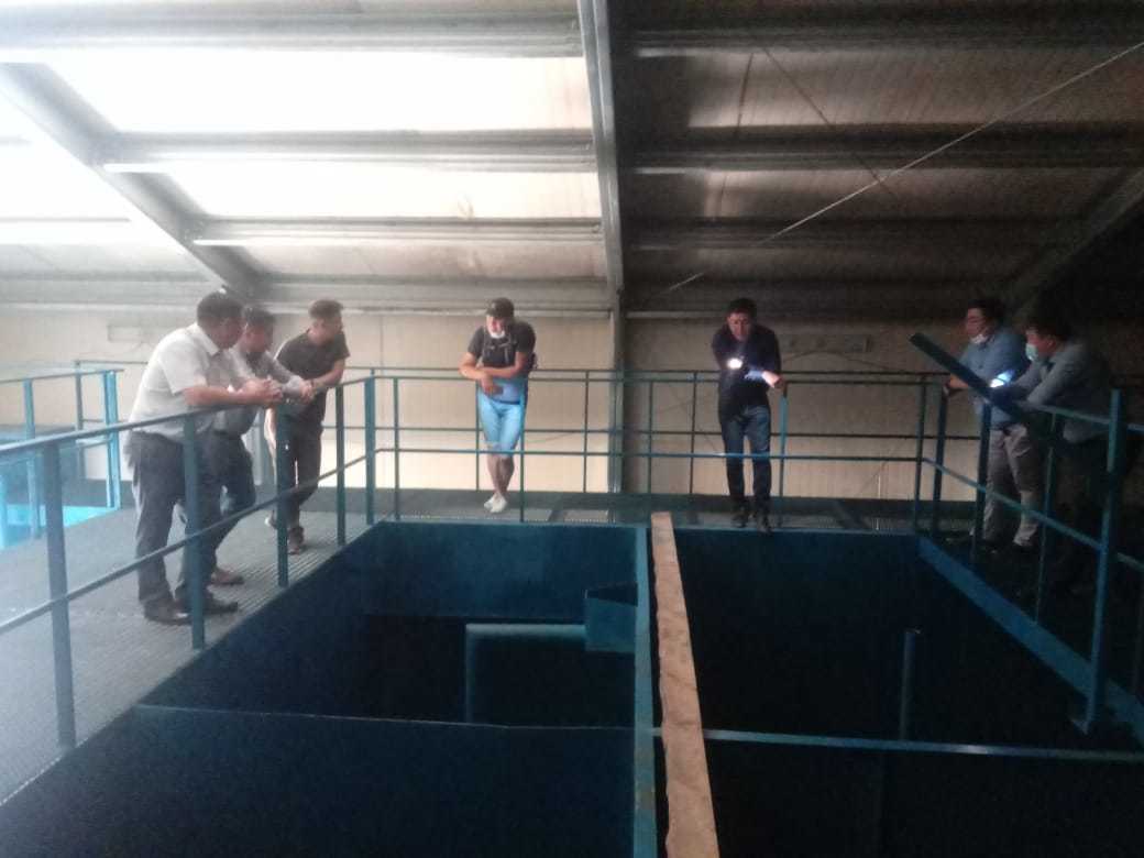 Сунтарский район: Строительство канализационно-очистного сооружения