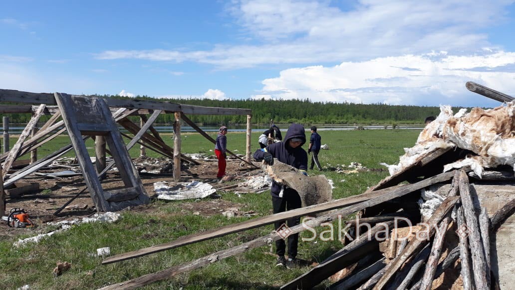 Создатели фильма "Тыгын Дархан" о декорациях, оставленных на месте съемок в Амге