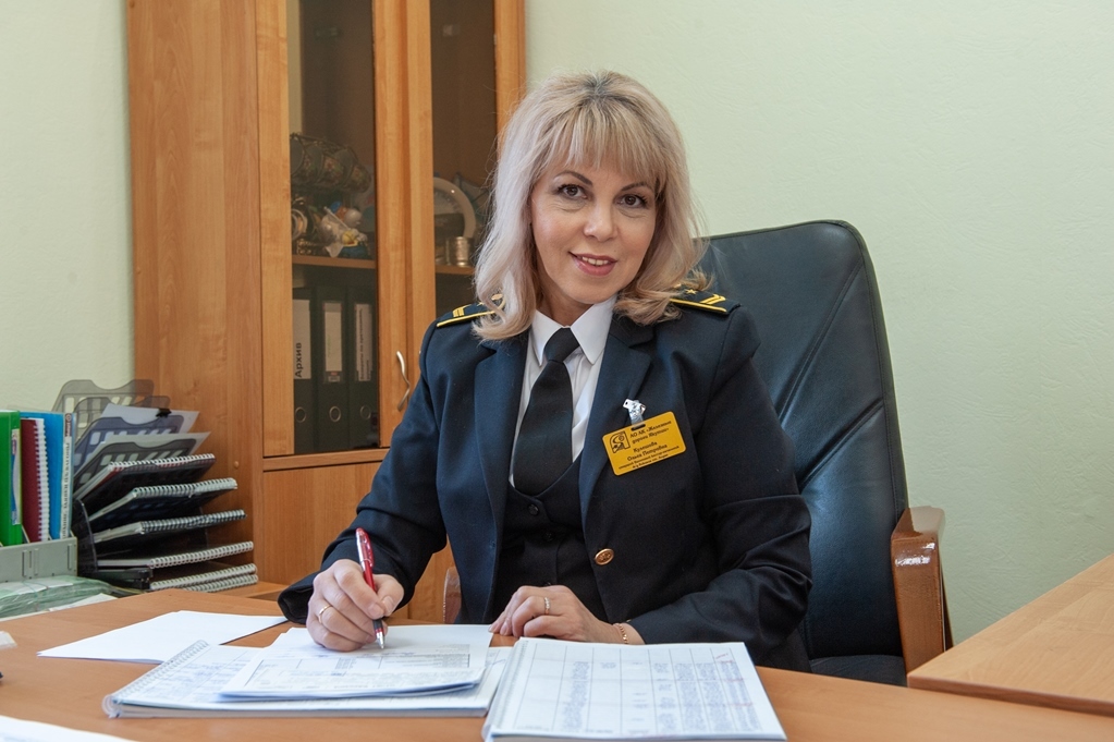 Кулешова Ольга Петровна, начальник вокзала ст. Алдан