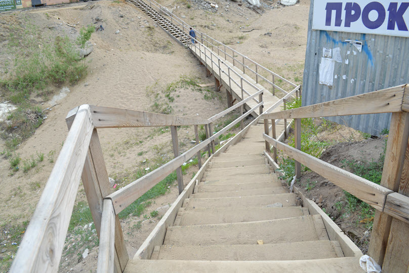 В Якутске между 202 и 203 микрорайонами построят новый пешеходный переход