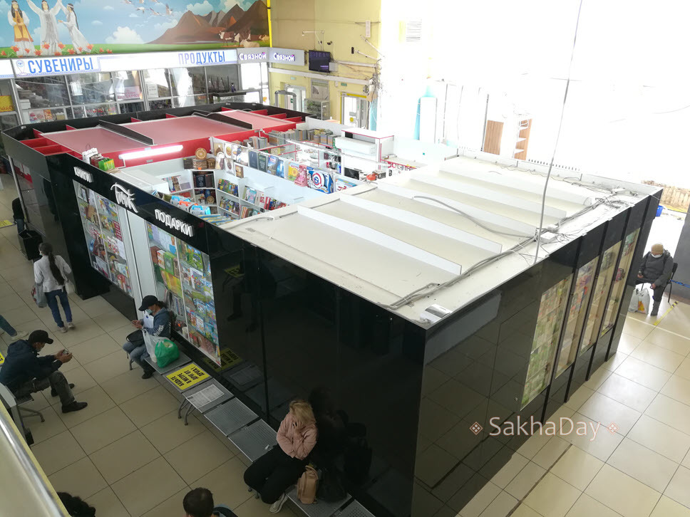 В автовокзале Якутска появился «чёрный куб»