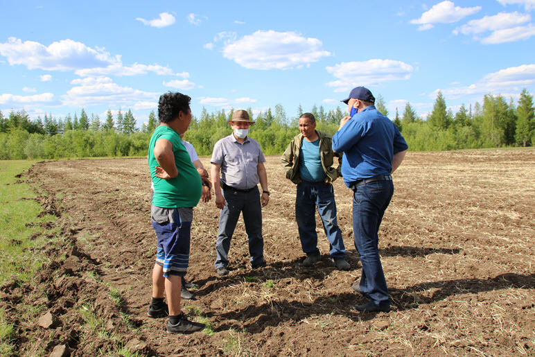 Посещение производственных объектов с. Тойбохой
