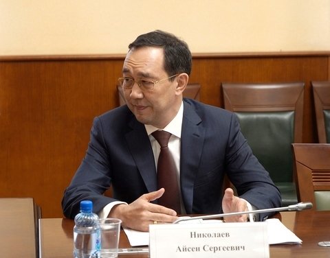Айсен Николаев встретился с министром здравоохранения Российской Федерации Михаилом Мурашко
