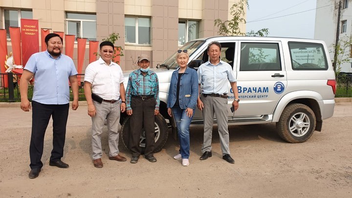 Сунтаар балыыһатыгар саҥа массыына кэллэ