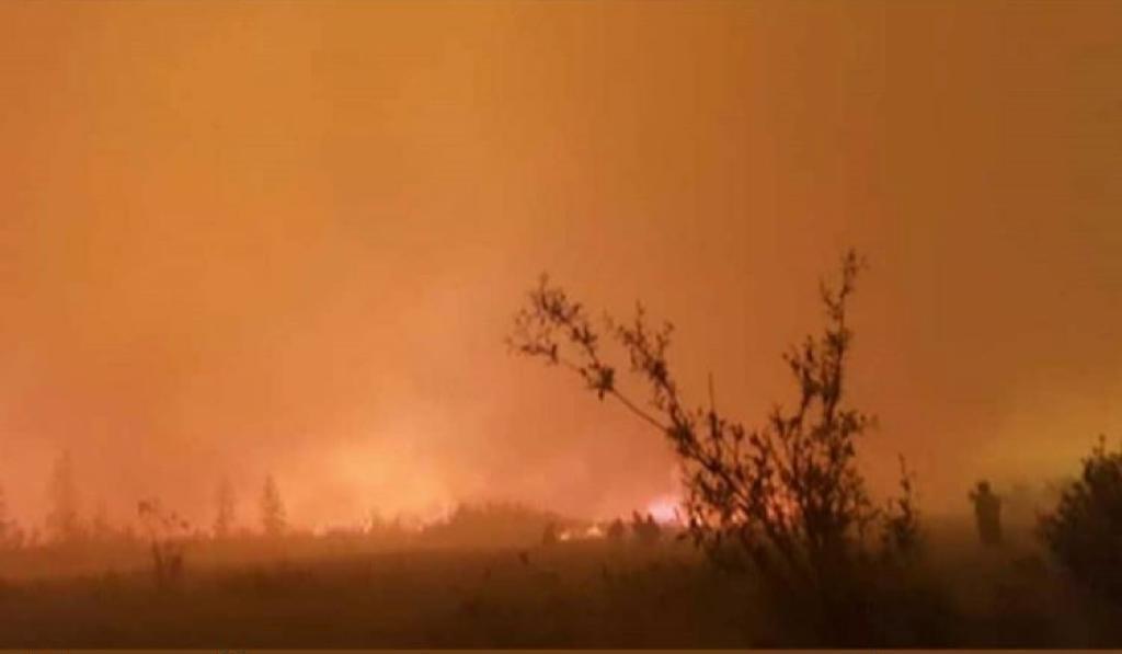 Дождь прошел, но пожар остался. Сватай продолжает борьбу с огнем