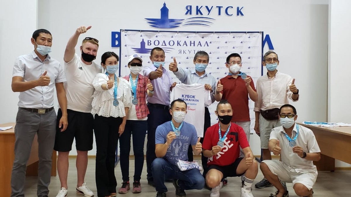 Стали известны первые финишёры забега на Кубок Водоканала