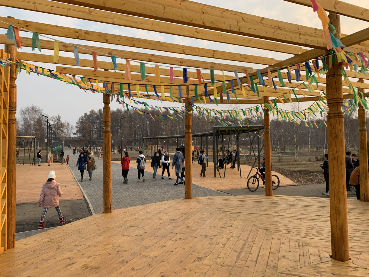 Возрождение городского парка в Нюрбе