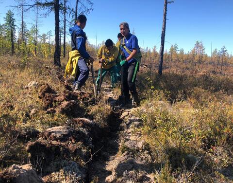 Оперативная информация о лесных пожарах на 25 сентября