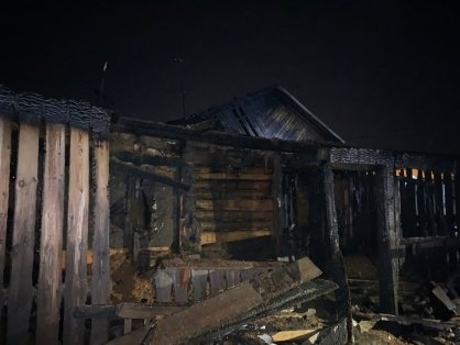 Жертвами пожара в Мархе стала супружеская пара